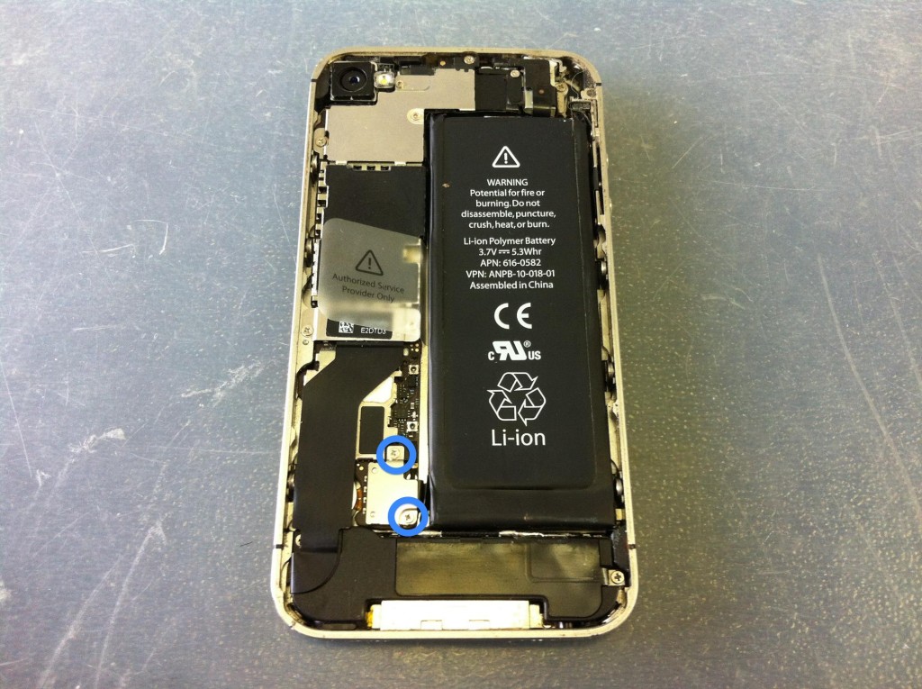 iPhone４Sバッテリーコネクタ