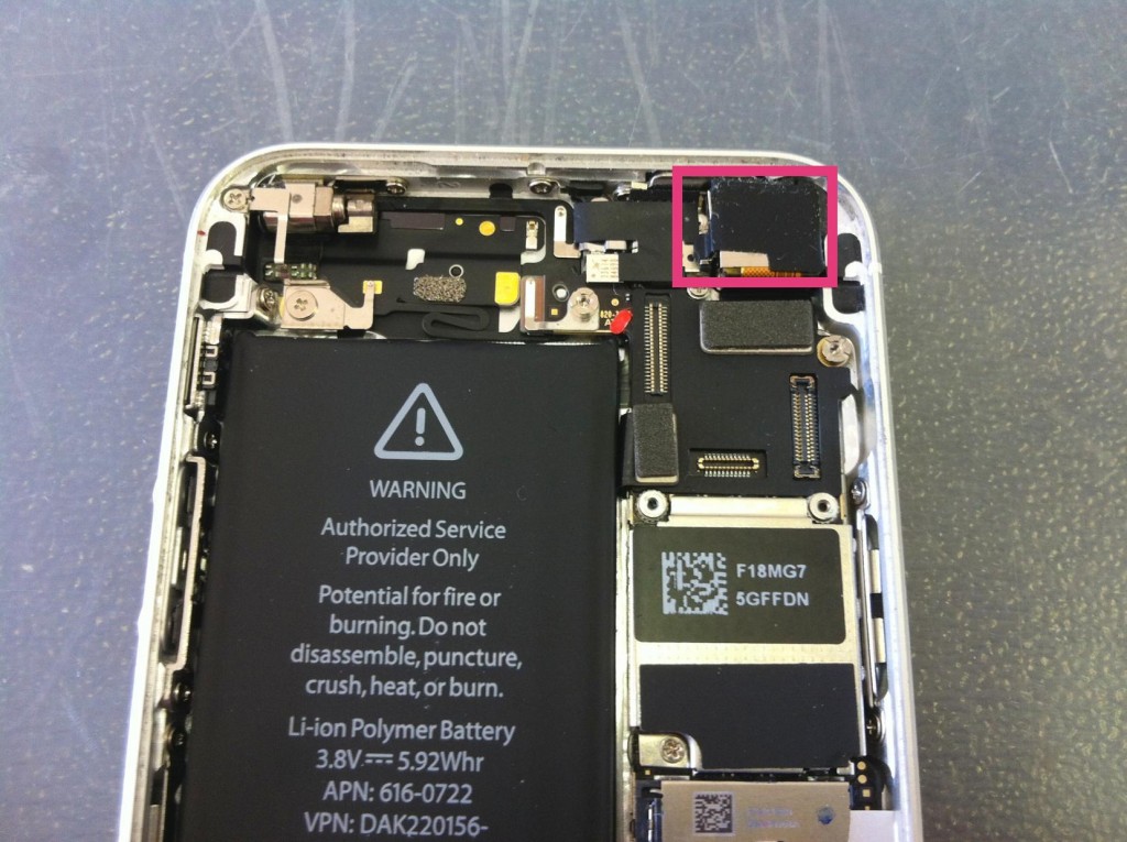 iPhone５S黒いゴムラバー