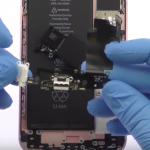 iPhone6S Plusライトニングコネクタ、ヘッドフォンジャックの交換修理方法